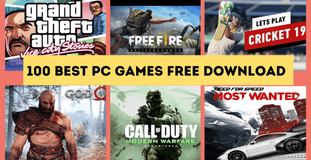 Best PC Games Free download
